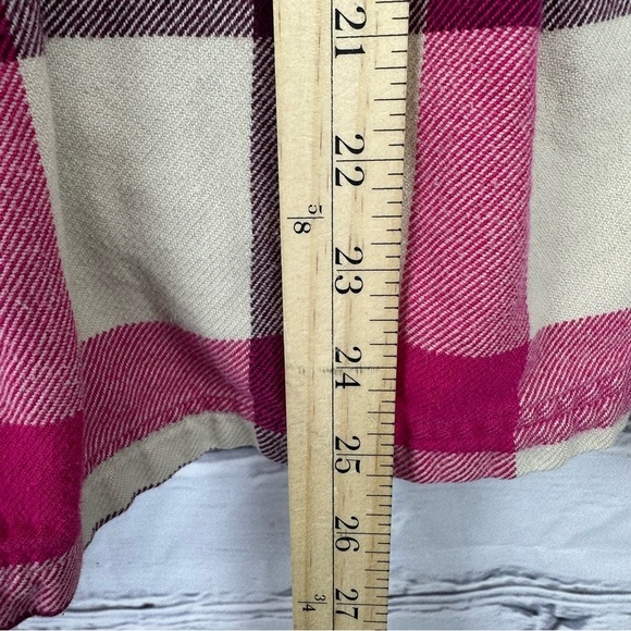 Patagonia Pink Plaid Floyd Flannel Button
Front Womens 10 Organic Cotton Camping - Picture 8 of 10